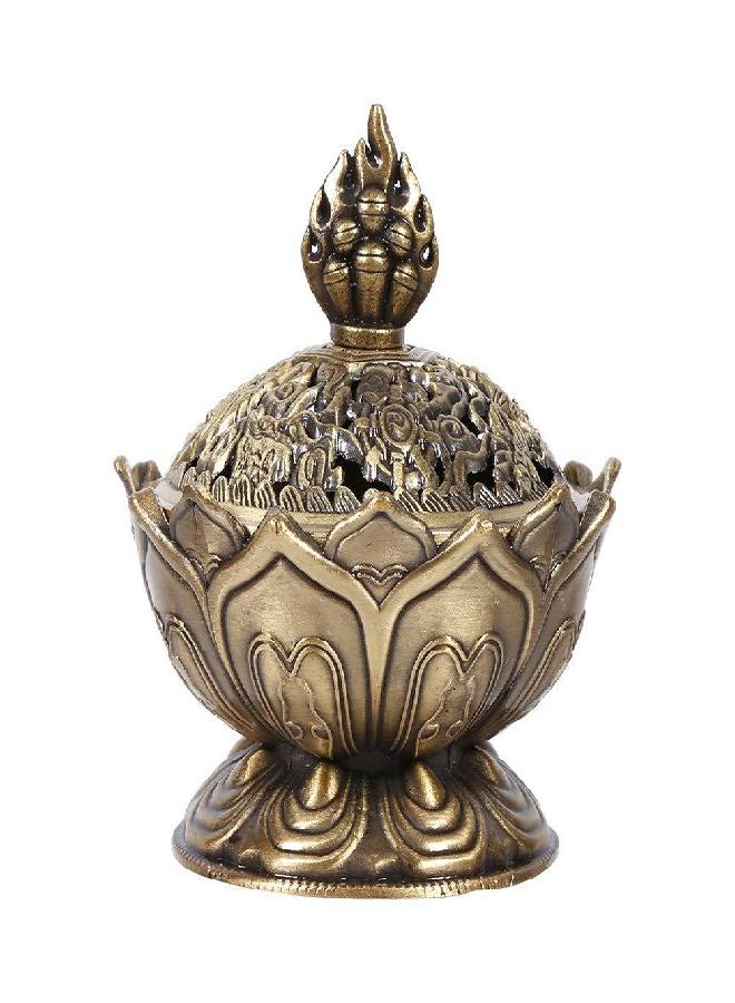 Eboxer 2 Colors Incense Incense Holder, Elegant Decoration for Home (Bronze) - Image 4