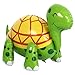 AUGHOA Green Turtle Balloon 26 Inch Large Walking Tortoise Foil Balloon Green Balloons for Turtles Birthday Party Pet Themed Party St Patricks Day Decoration - Image 2