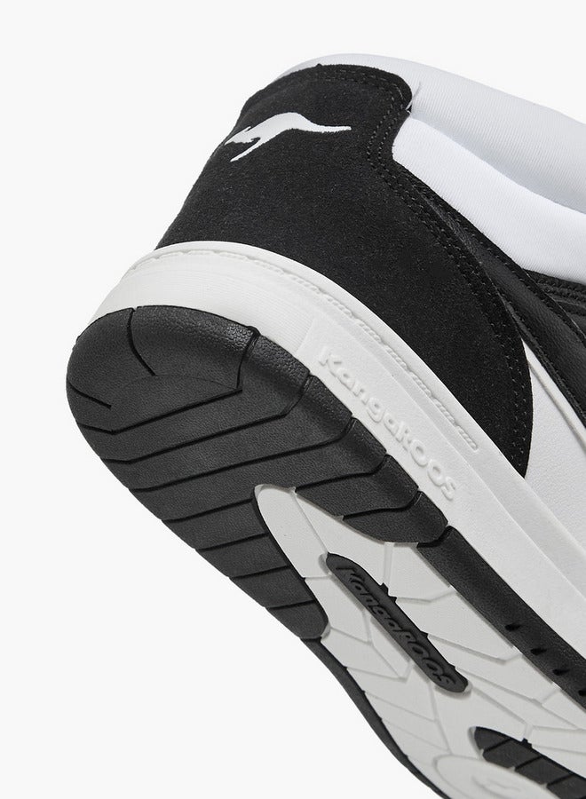 kangaROOS Women's Panelled High Top Shoes with Hook and Loop Closure - Image 5