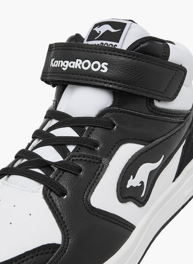 kangaROOS Women's Panelled High Top Shoes with Hook and Loop Closure - Image 4