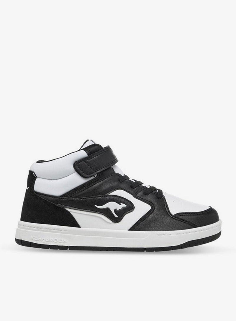 kangaROOS Women's Panelled High Top Shoes with Hook and Loop Closure - Image 2