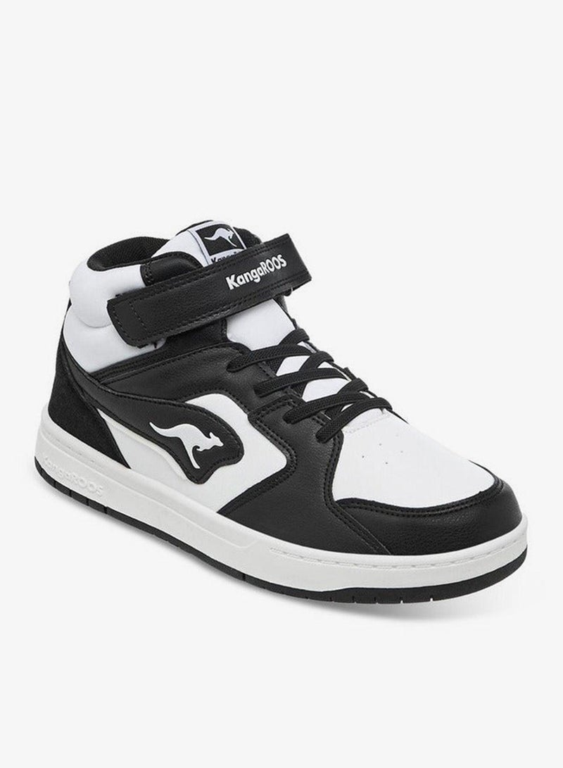 kangaROOS Women's Panelled High Top Shoes with Hook and Loop Closure - Image 1