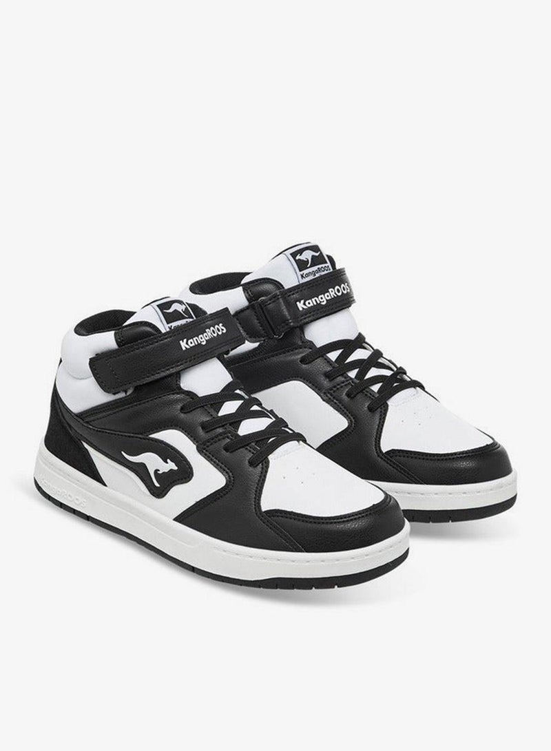 kangaROOS Women's Panelled High Top Shoes with Hook and Loop Closure - Image 3