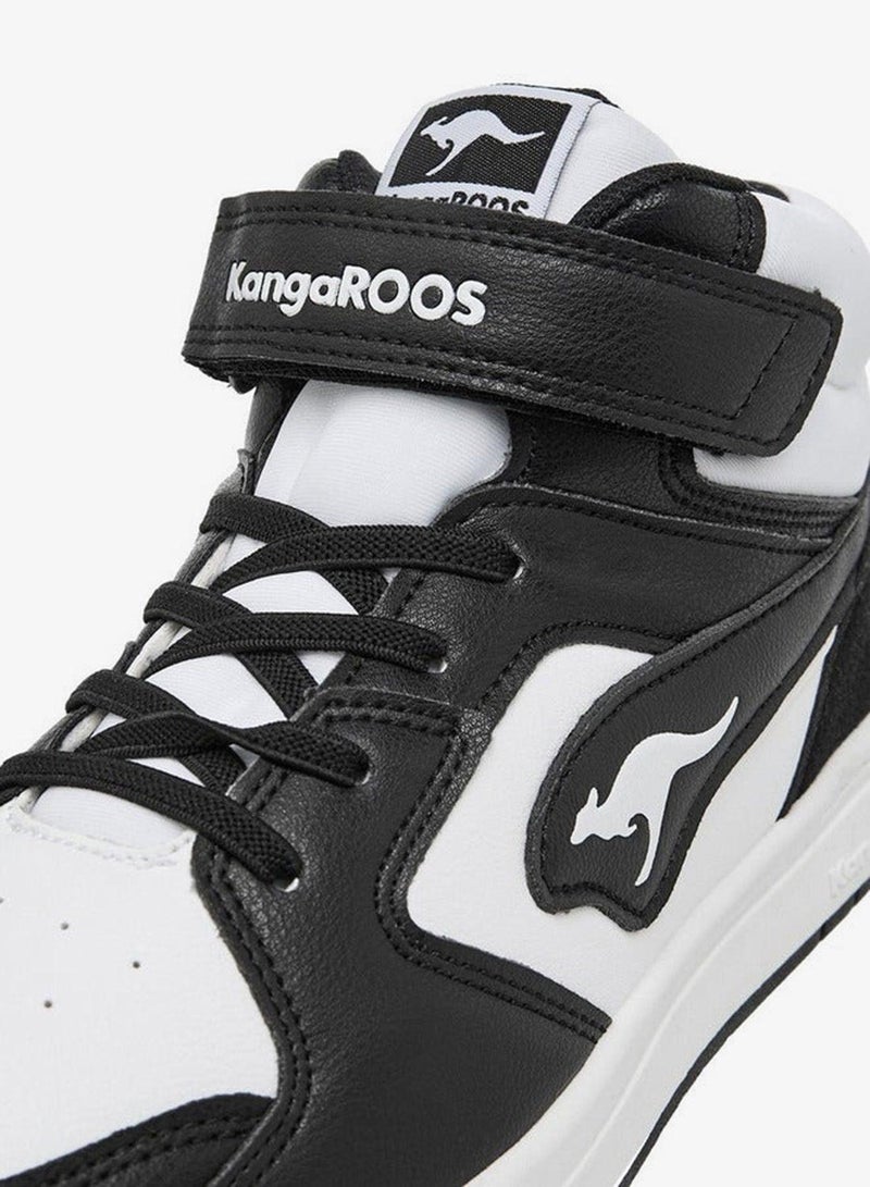 kangaROOS Women's Panelled High Top Shoes with Hook and Loop Closure - Image 4