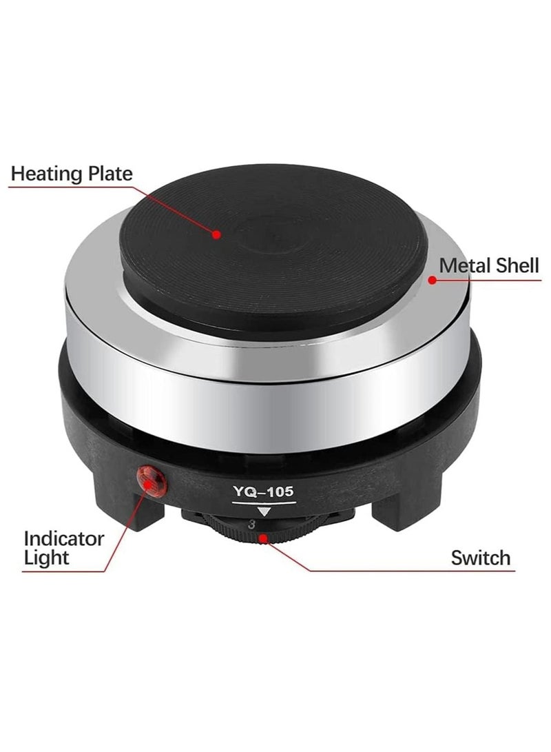 DubaiGallery Multifunctional Electric Heating Plate Furnace Cooking Coffee Heater Mini Stove Heating Stove  - Image 2