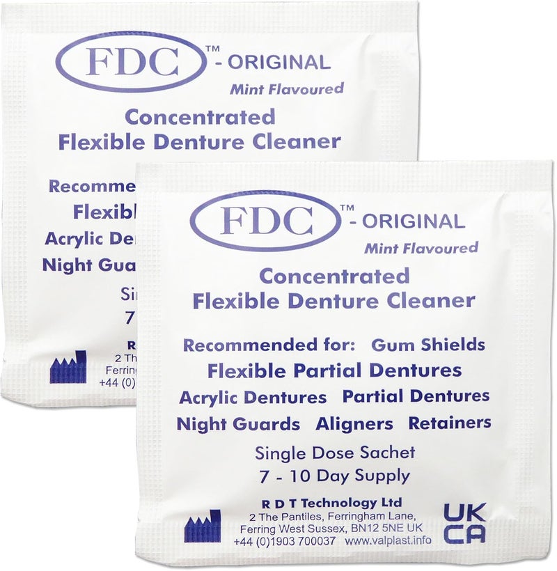 FDC Flexible Denture Cleaner FDC 3 Months Supply Valplast Other Dental Appliances 1 Box 3 Months Supply by FDC - Image 2