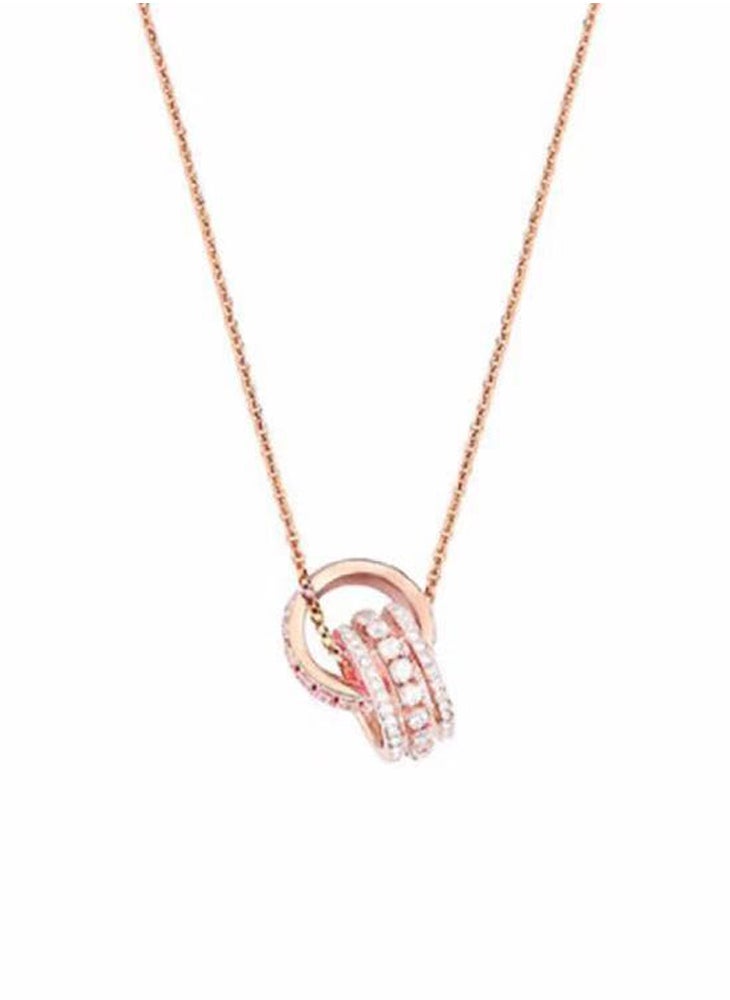 General - Tangled Rings Pendant Necklace - Image 1