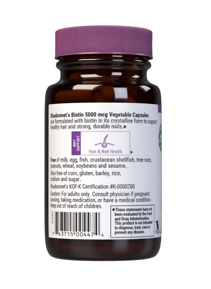 Blue Bonnet Biotin 5000 mcg Vegetable Capsules - pzsku/Z2EC46D7026F8FDCB1ECBZ/45/_/1736266180/04f3cdc3-2e1b-483c-9feb-4b456547bd56