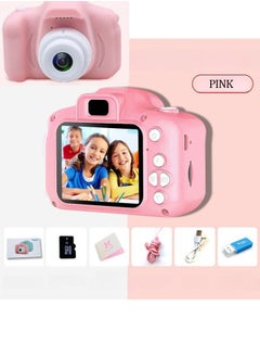 Gift Blue Mini Children Lcd 2inch Hd Digital Camera Video Photo Recorder Kids Toy Selfie Camera with 32gb Sd Card