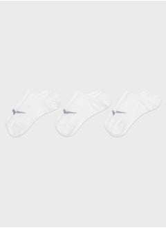 Nike 3 Pack Everyday Plus No Show Socks  - Image 1