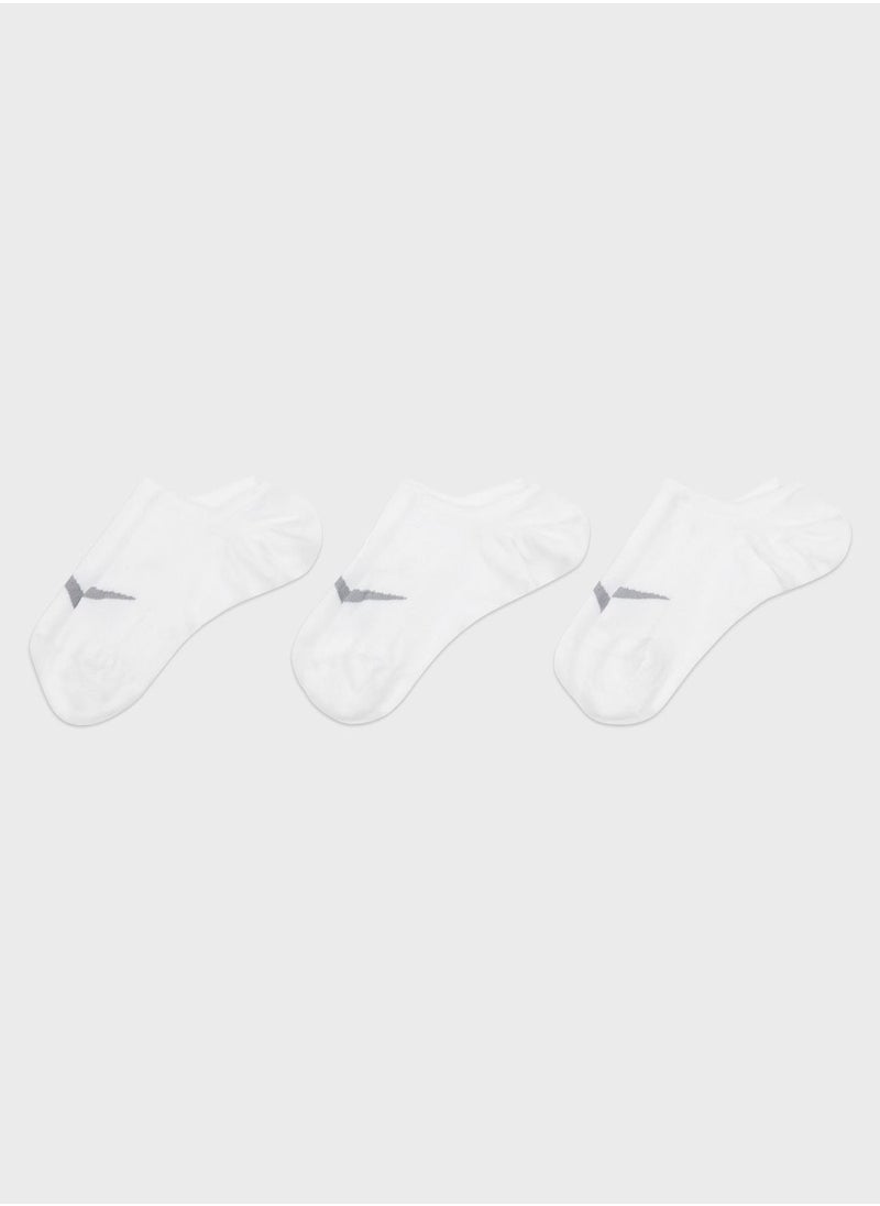 Nike 3 Pack Everyday Plus No Show Socks  - Image 1