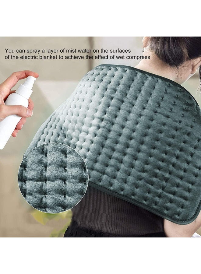 وسادة تدفئة كهربائية – وسادة تسخين ناعمة ومريحة لتخفيف آلام الظهر والتشنجات مع علاج حراري رطب وجاف (6 قطع) - Image 5