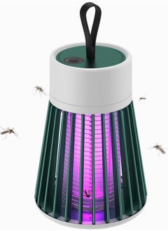Bug Zapper Mosquito Killer Electric Mosquito Killing Lamp Portable USB LED Light Mosquito Trap for Home Bedroom Outdoor Camping Mosquito Killer Lamp Mosquito Trap USB Powered Green