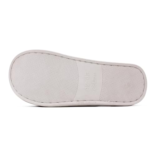 VRITRAZ Men’s Black Winter Plush Slippers | Soft Fur Lined Warm Indoor Slides | Comfortable Anti-Slip Home Footwear for Men | Cozy House Shoes (Black, Size 7) - Image 5
