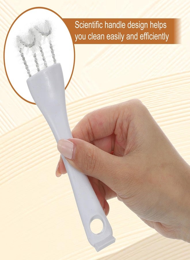 Macuezu 4 PCS Bird Cage Cleaning Brush Set, 3 Styles Cage Cleaner Brushes Set with Shovel, Cleaning Brushes Accessories for Pet Cages, Parrot Cages - Image 3