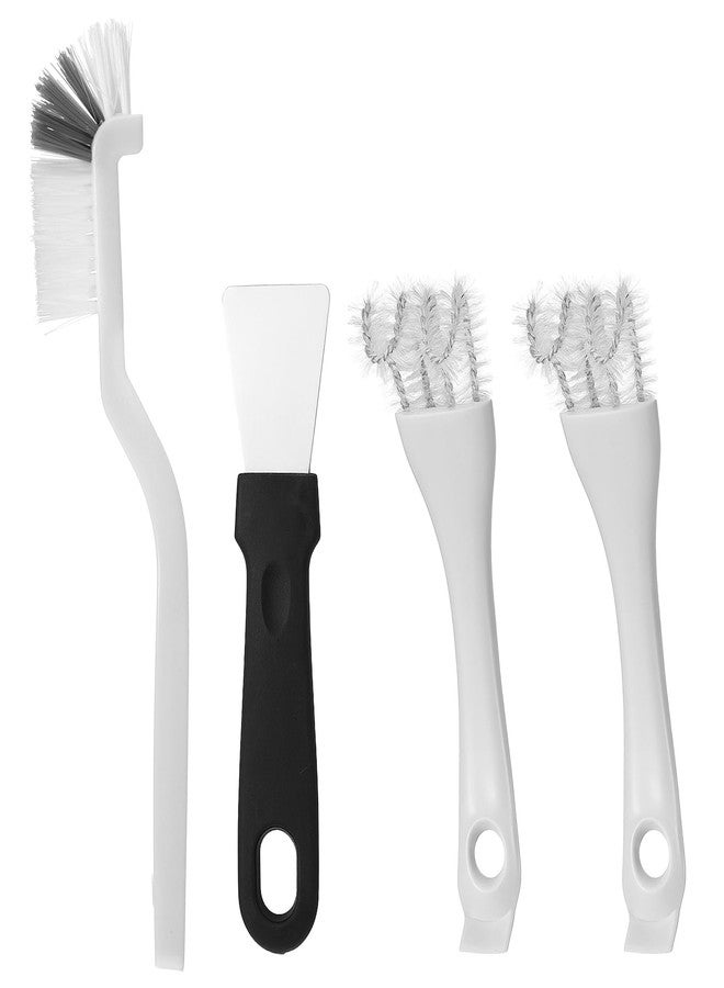 Macuezu 4 PCS Bird Cage Cleaning Brush Set, 3 Styles Cage Cleaner Brushes Set with Shovel, Cleaning Brushes Accessories for Pet Cages, Parrot Cages - Image 1