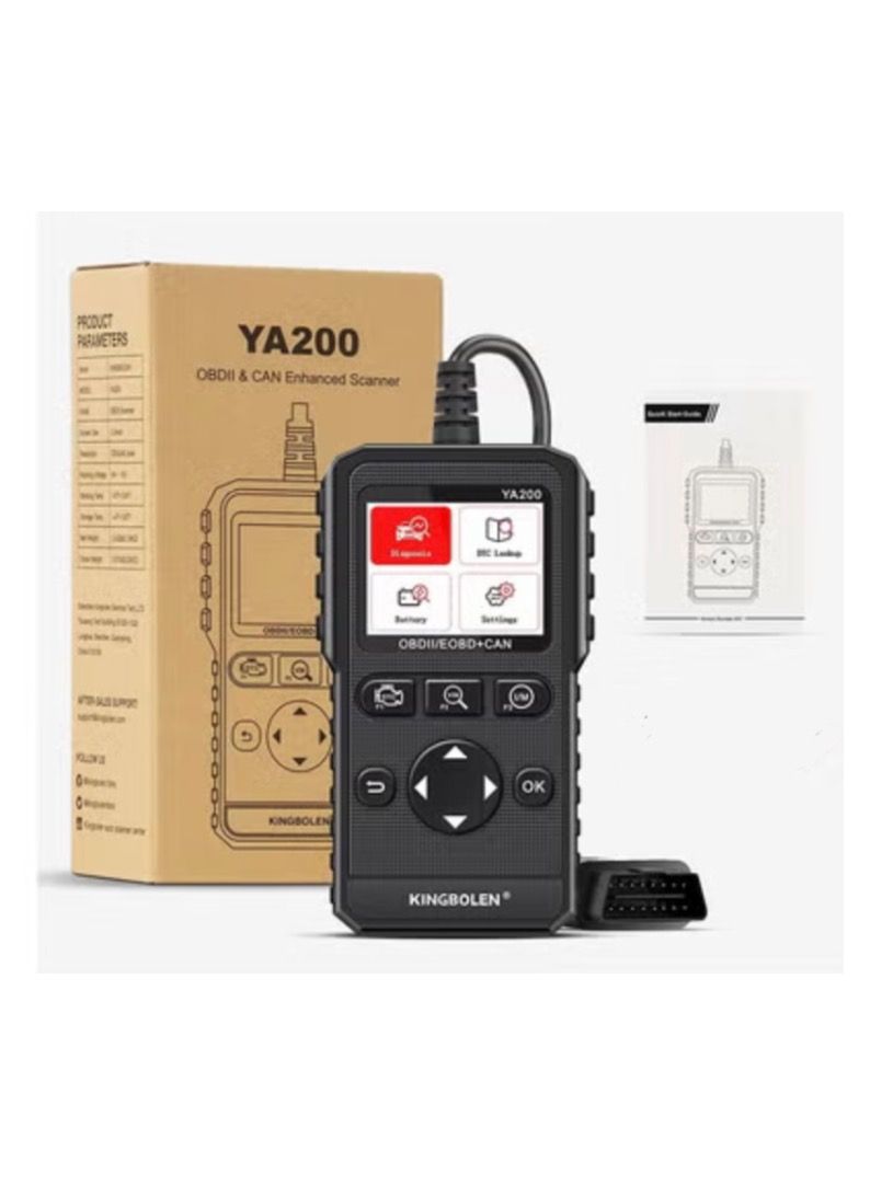 kingbolen King Bolen Multilingual Car Diagnostic Tool Scanner Voltage Search Lifetime Test Free Update - Image 1