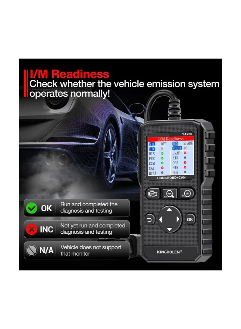 kingbolen King Bolen Multilingual Car Diagnostic Tool Scanner Voltage Search Lifetime Test Free Update - Image 3