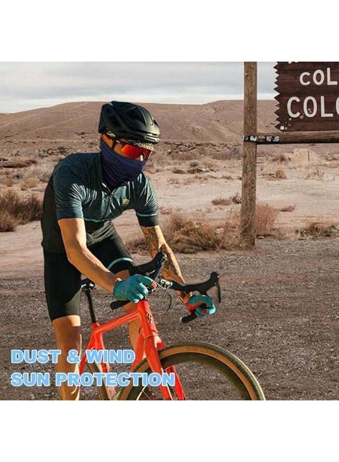 6Pcs Sun Protective Neck Gaiter Sun UV Protection Face Mask for Cycling Fishing Mountaineering and Sports - Image 3