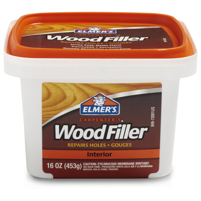 Elmers E849D8 16 Oz Carpenters Interior Wood Filler