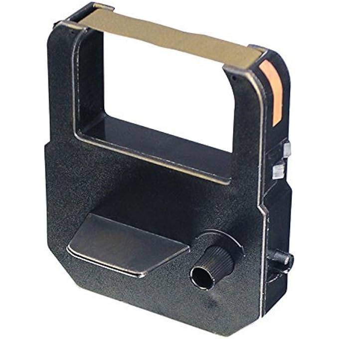 Lathem E Series Ribbon Cartridge, Use with 900E, 1000E, 1500E, 5000EP, 7000E, Black (VIS6011)