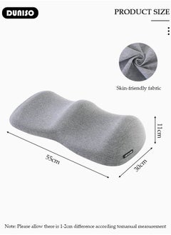 DUNISO Memory Foam Knee Pillow,Knee Pillow Leg Elevation Wedge Pillow,Leg Pillows for Sleeping,Elevation Pillow for Relieve Sciatica, Back, Knee, Joint and Pregnancy Pain  - Image 4