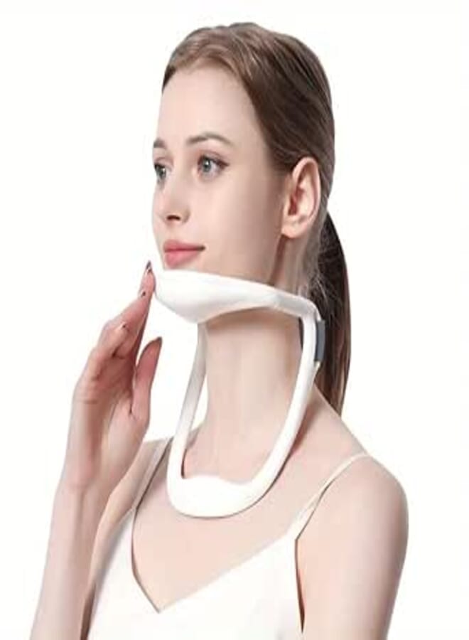 "Adjustable Neck Traction Brace: Say Goodbye to Neck Pain and Improve Head Position!" - Generic