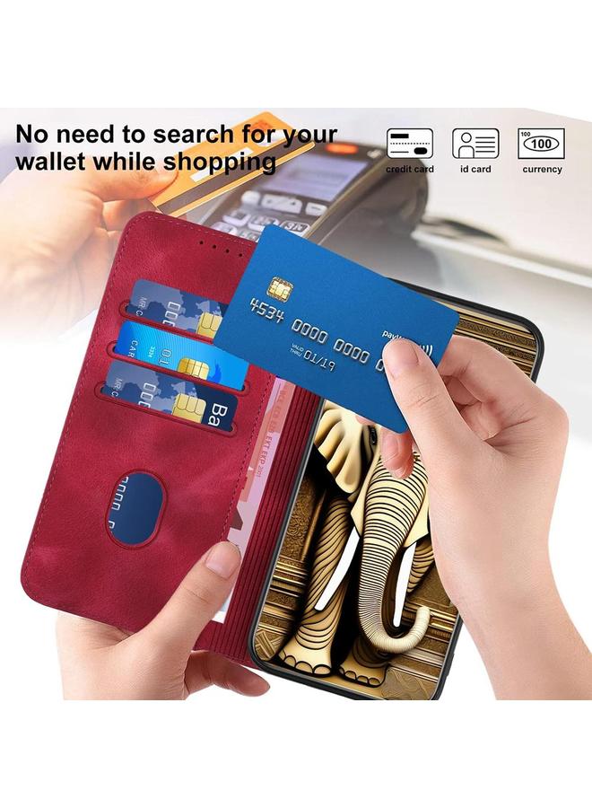 S-TOP Case For OPPO Find X6 Pro Elephant Head Embossed Phone Leather Case with Lanyard - Image 5