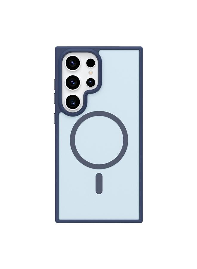 erorex Case For Samsung Galaxy S24 Ultra 5G Metal Button Skin Feel Matte MagSafe Shockproof Phone Case - Image 1