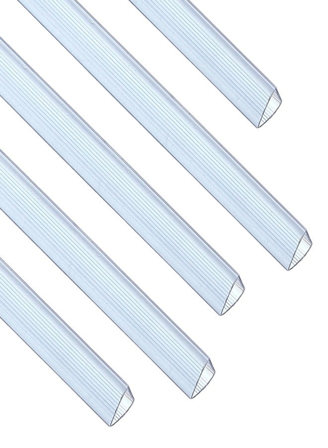 Patikil 50Pcs Binding Bars 10X10Mm Binding Bars Slide Grip 70 Sheets Capacity A4 Size Report Binder Presentation Binder For Study Office Report Cover Resume Transparent Blue
