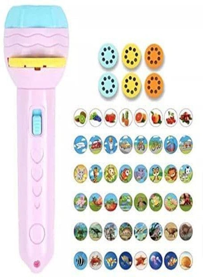 Crazy Buy CrazyBuy NewMini Slide Projector Flashlight Torch, Kids Projection Light Toy (Multicolor) - Image 5