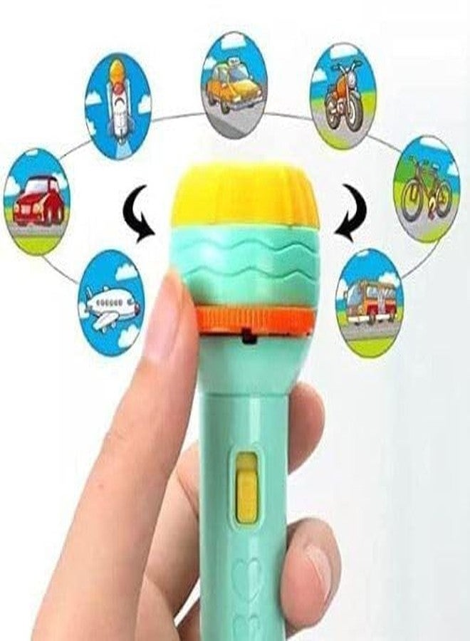 Crazy Buy CrazyBuy NewMini Slide Projector Flashlight Torch, Kids Projection Light Toy (Multicolor) - Image 3