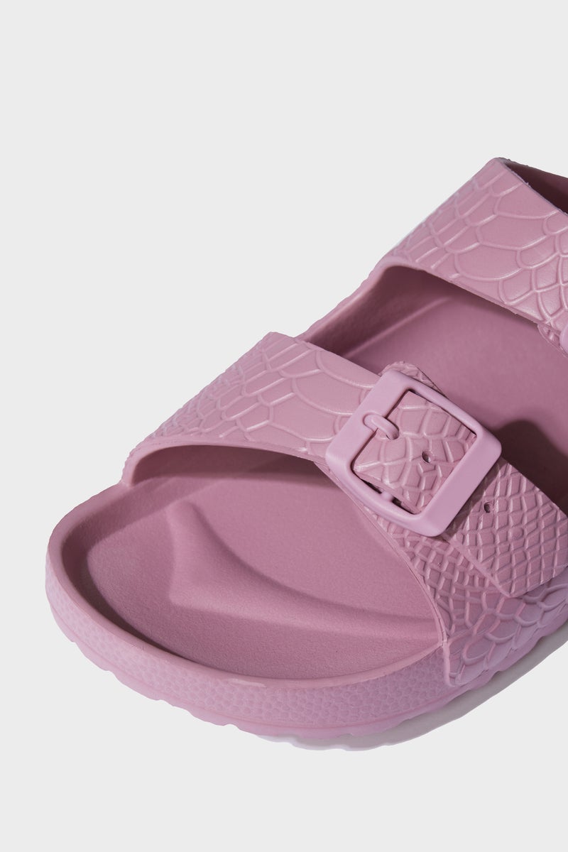 DeFacto Pink Woman Woman Flat Base Slip On Eva Slippers Casual - Image 5