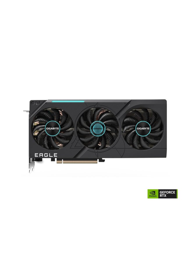 GIGABYTE GeForce RTX 4070 Eagle OC 12G Graphics Card, 3X WINDFORCE Fans, 12GB 192-bit GDDR6X, GV-N4070EAGLE OC-12GD Video Card - Image 4
