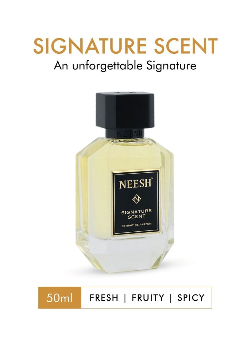 نيش عطر "سيغنتشر" (50 مل) - خلاصة عطر (Extrait de Parfum) | عطر رجالي فاخر يدوم طويلاً - Image 1