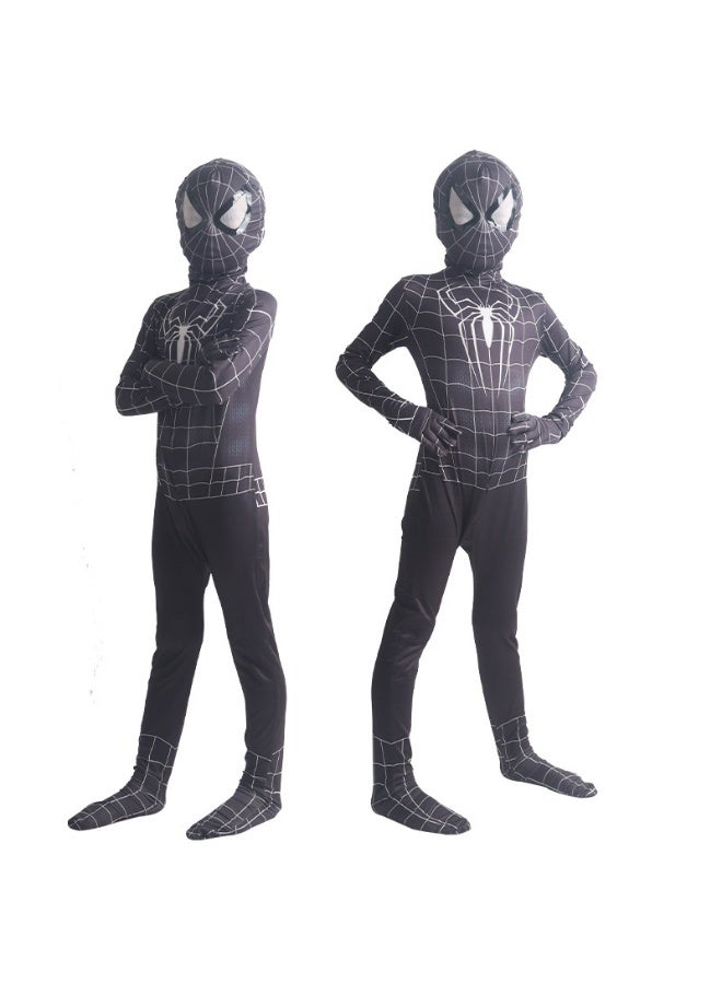 NIBEMINENT Children's Halloween Spider-Man tight-fitting suit cosplay Miles suit Ultraman boy performance costume  - Image 1