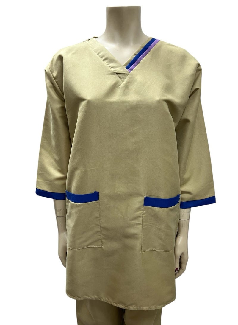 1home Housemaid Uniform Maid Nanny Scrub Suit 3 piece set  - Image 4