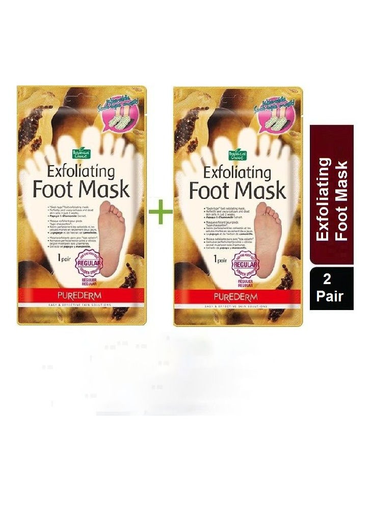Purederm Exfoliating Foot Mask - 2 Pair  - Image 1