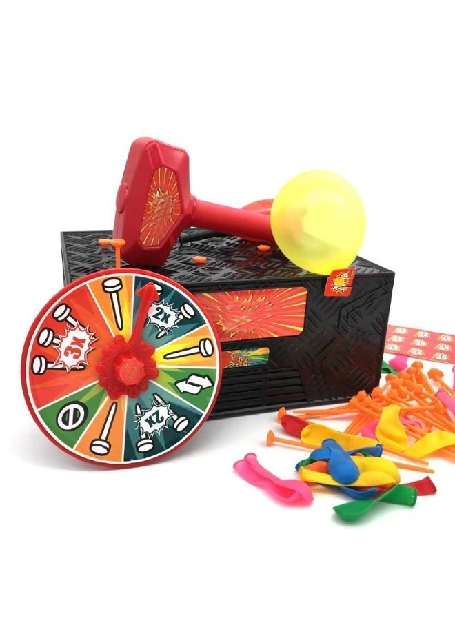 ST ZONE Funny Blast Box Balloon Game for Kids – Action Party Toy, Family Fun Board Game, Interactive Balloon Blasting Game, Kids Birthday Gift Toy - Image 3