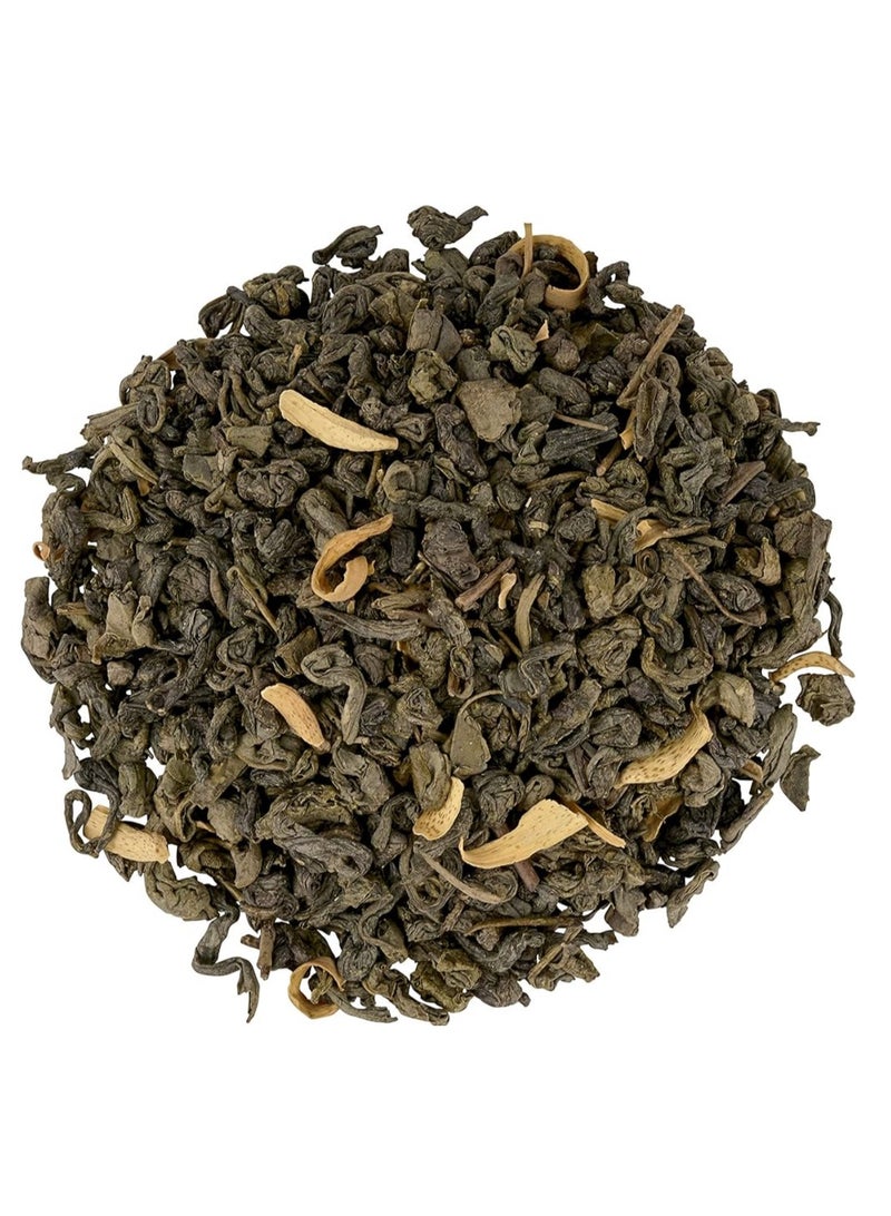 SULTAN TEA MORROCAN AMBAR WITH ORANGE BLOSSOM GREEN TEA 150GM  - Image 4