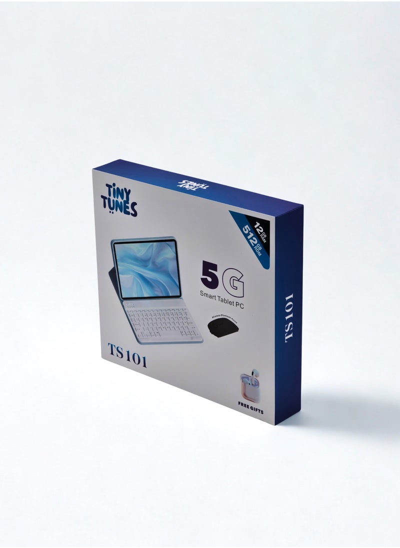 Tiny Tunes - TS 101 Smart Tablets 5G 12GB RAM 512GB ROM WIFI - Image 1