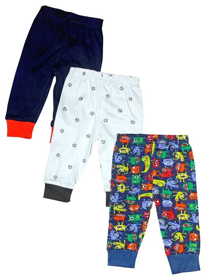 Baby Station Baby Pant Legging for Infant, Baby Boy, Baby Girl, Kids, Toddler Combo Packs (12-18 Months) - Image 3
