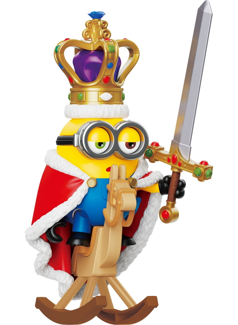 Blokees Minions Mokoo Series 01 Minions-N-Disguise Blind Box Model Kit | 85mm Poseable Figure | 11-Point Articulation + Skeleton Mode | Costume Swapping + Accessories | Collectible Card | Chance of Rare King Bob (1/36 - Image 1