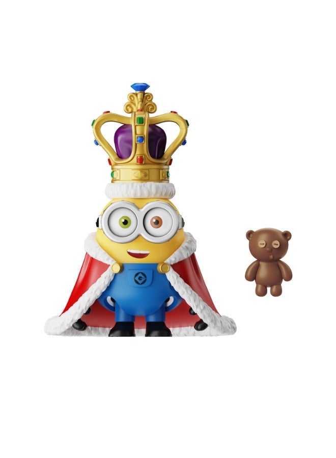Blokees Minions Mokoo Series 01 Minions-N-Disguise Blind Box Model Kit | 85mm Poseable Figure | 11-Point Articulation + Skeleton Mode | Costume Swapping + Accessories | Collectible Card | Chance of Rare King Bob (1/36 - Image 4