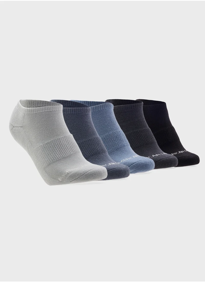 امريكان ايجل AE Low Cut Socks 5-Pack