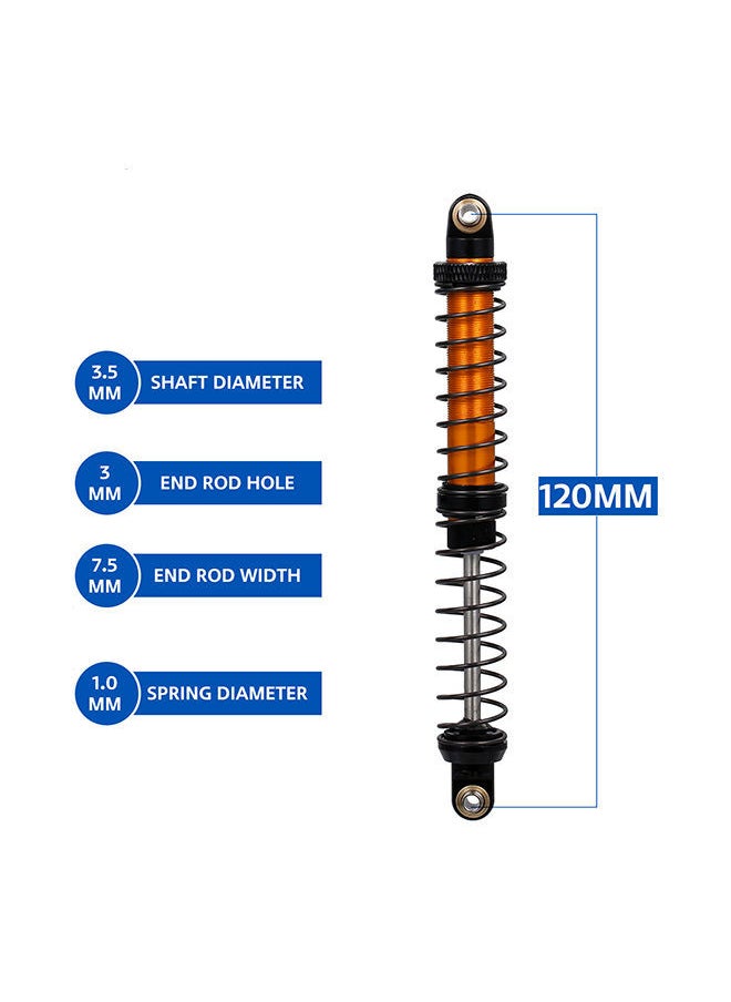 NIBEMINENT 4-Piece Adjustable Shock Absorber Damper Rc Car Set  - Image 5