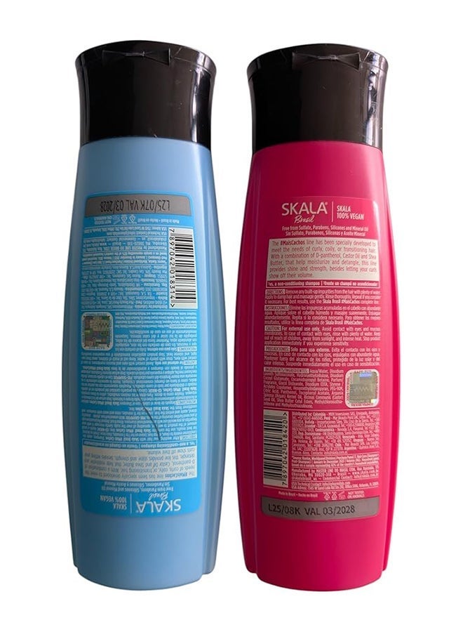 سكالا Mais Cachos Shampoo & Conditioner Kit | Ideal for Curly, Frizzy, Dry & Damaged Hair - Image 2