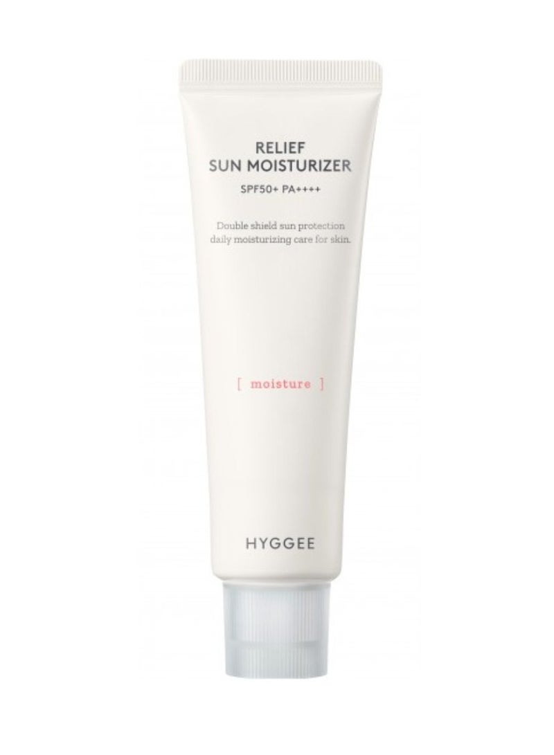 Hyggee Relief Sun Moisturizer for All Skin Types SP50+ 50ml - Image 1