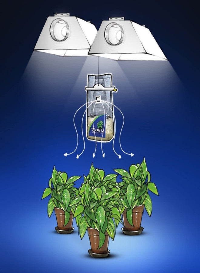 Exhale Homegrown CO2 365 - Self-Activated Bag for Grow Rooms & Tents - Great for Indoor Grow Rooms - CO2 for Grow Tents - 4 lbs - Image 5