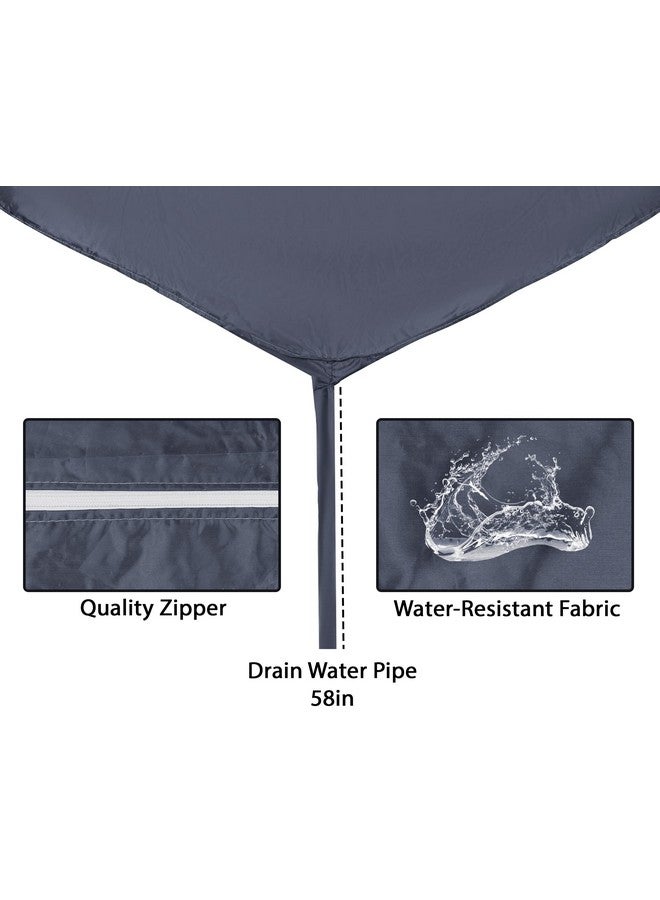 Classic Split AC Service Wash Bag/Cover for Indoor Unit, Waterproof (1.5 Ton, Grey) - Image 3